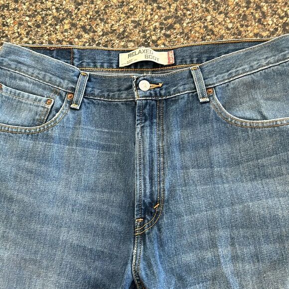 Levi’s‎ Mens 557 Relaxed Boot Jeans - Picture 4 of 8